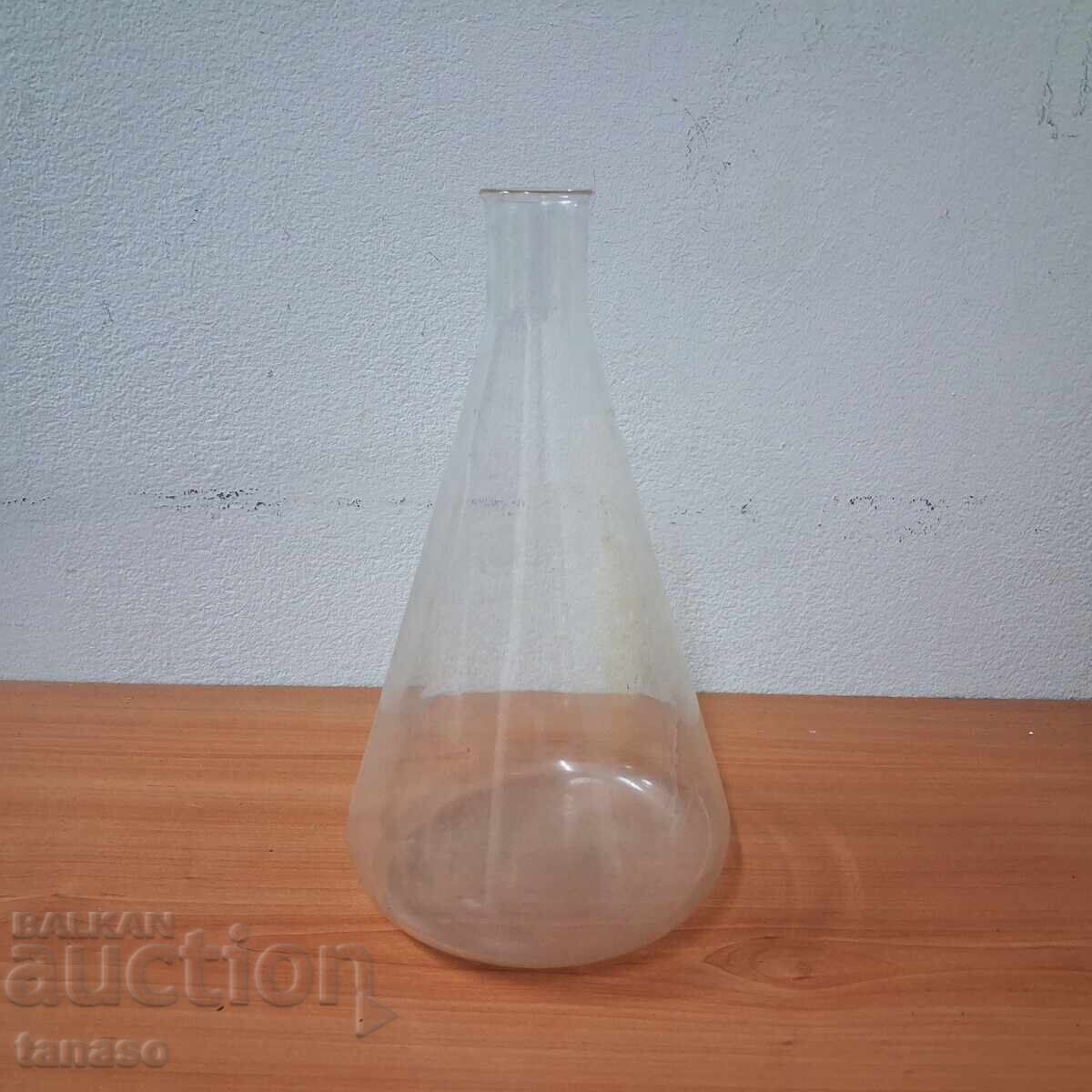 Veche fiolă de laborator chimic germană (6.2) - 5