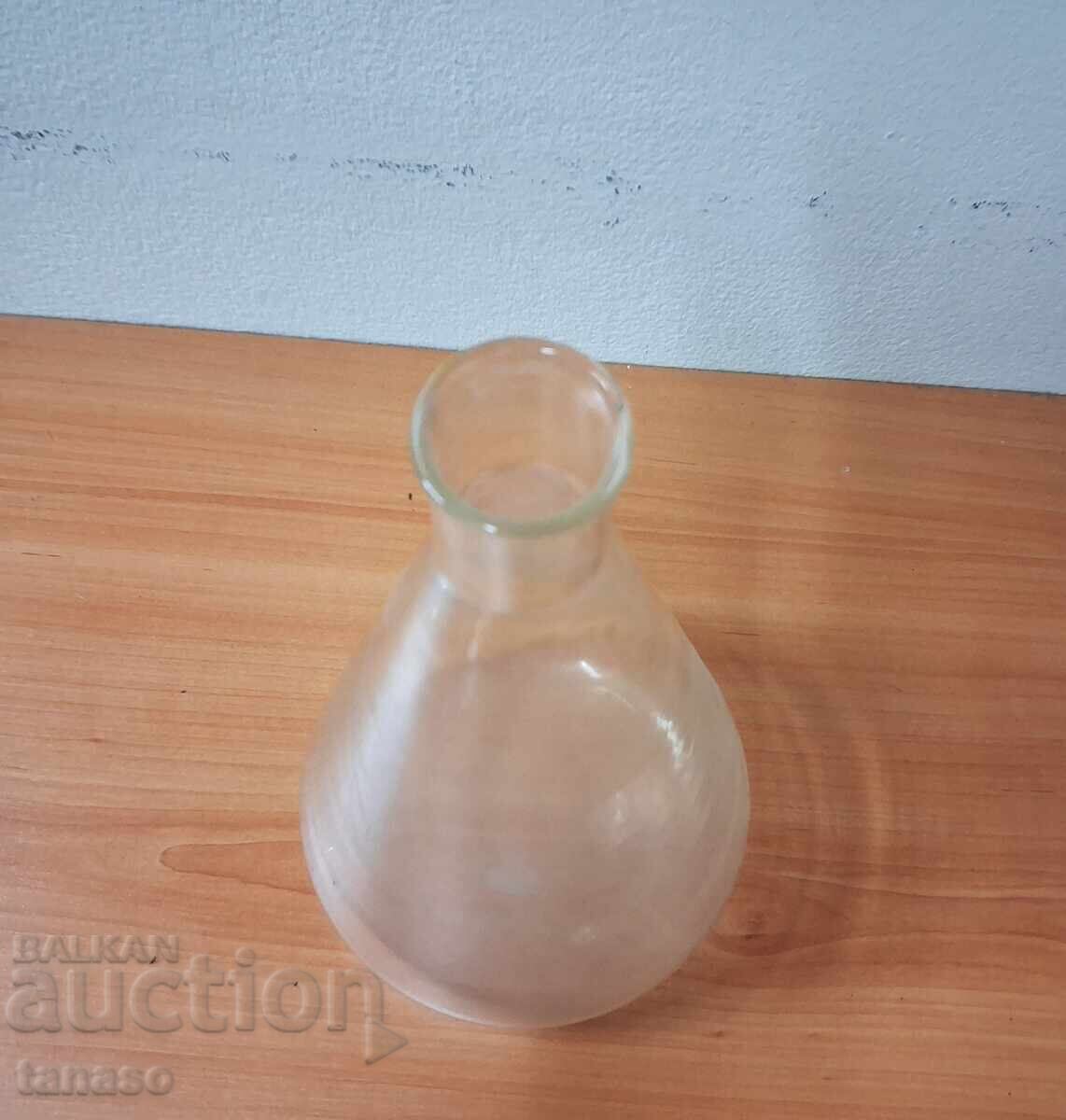 Veche fiolă de laborator chimic germană (6.2) - 6