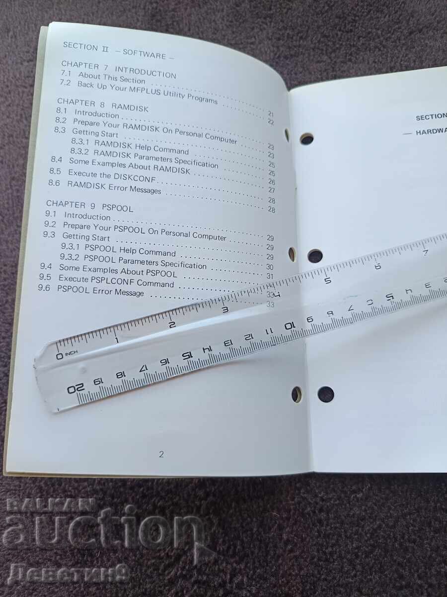 Card MF100 - Manual de utilizare 1987 - 5