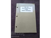 MF100 Card - User's manual 1987