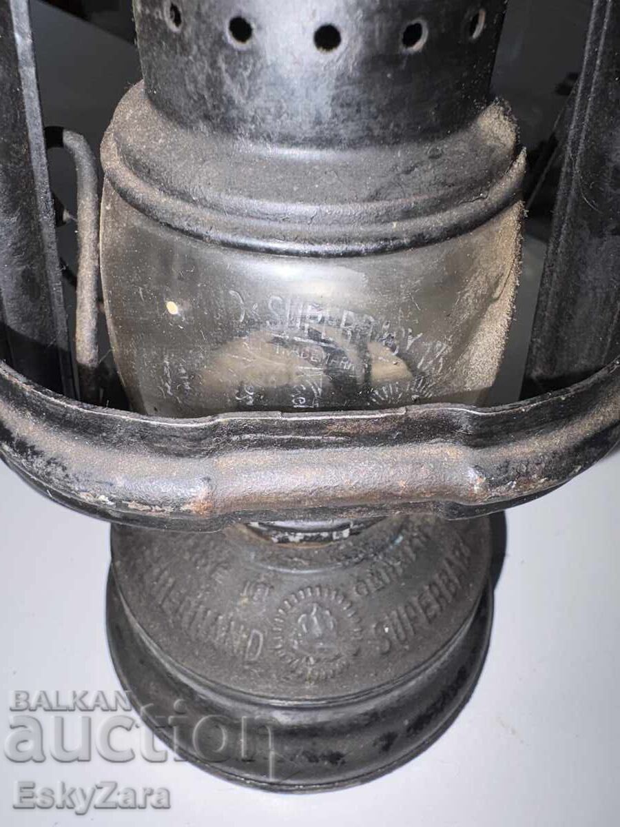 Lampă antică rară cu gaz Feuerhand 175 Superbaby - 5