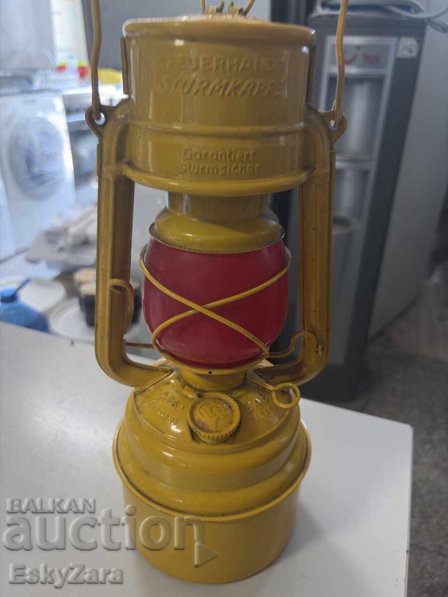 Lampă cu petrol germană Feuerhand Baby Special 276 Sturmkappe