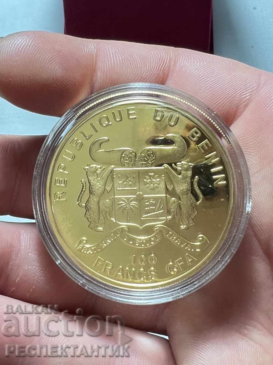 RARE COIN 100 FRANCS 2010 CANNABIS SATIVA - 6 RARE COIN 100 FRANCS 2010 CANNABIS SATIVA - 6