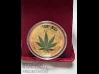 RARE COIN 100 FRANCS 2010 CANNABIS SATIVA