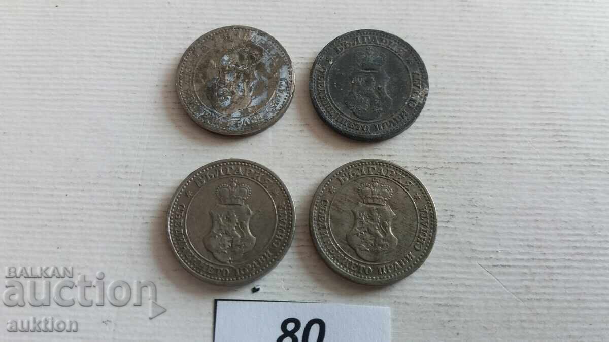 συλλογή 5 σεντ 1906, 1912, 1913 και 1917 - 6