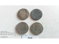 συλλογή 5 σεντ 1906, 1912, 1913 και 1917