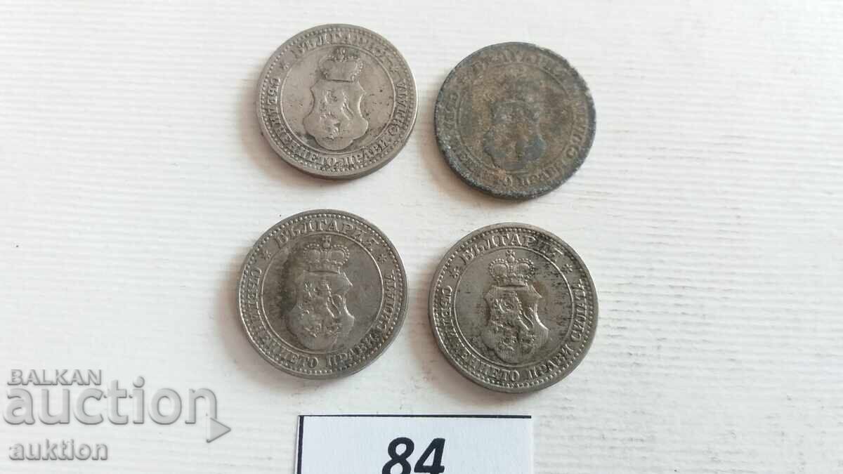 συλλογή 5 σεντ 1906, 1912, 1913 και 1917 - 5