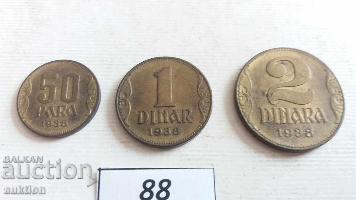 συλλογή 50 παρά 1 και 2 δηνάρια 1938 με τιμή € 2.99 | 5.85 BGN