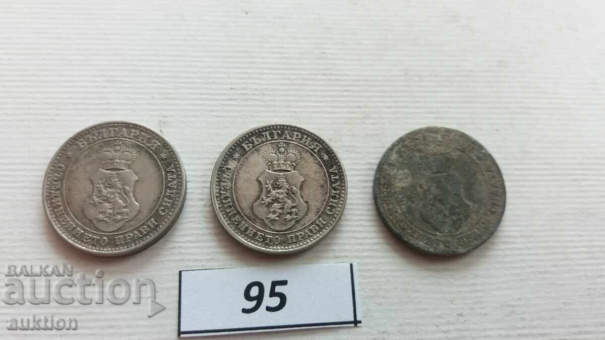 colecție 10 stotinki 1912, 1913 și 1917 - 7