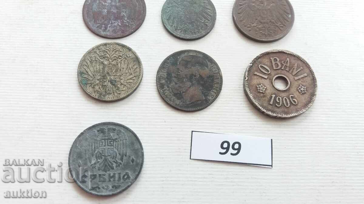 колекция царски монети сърбия и румъния - 7