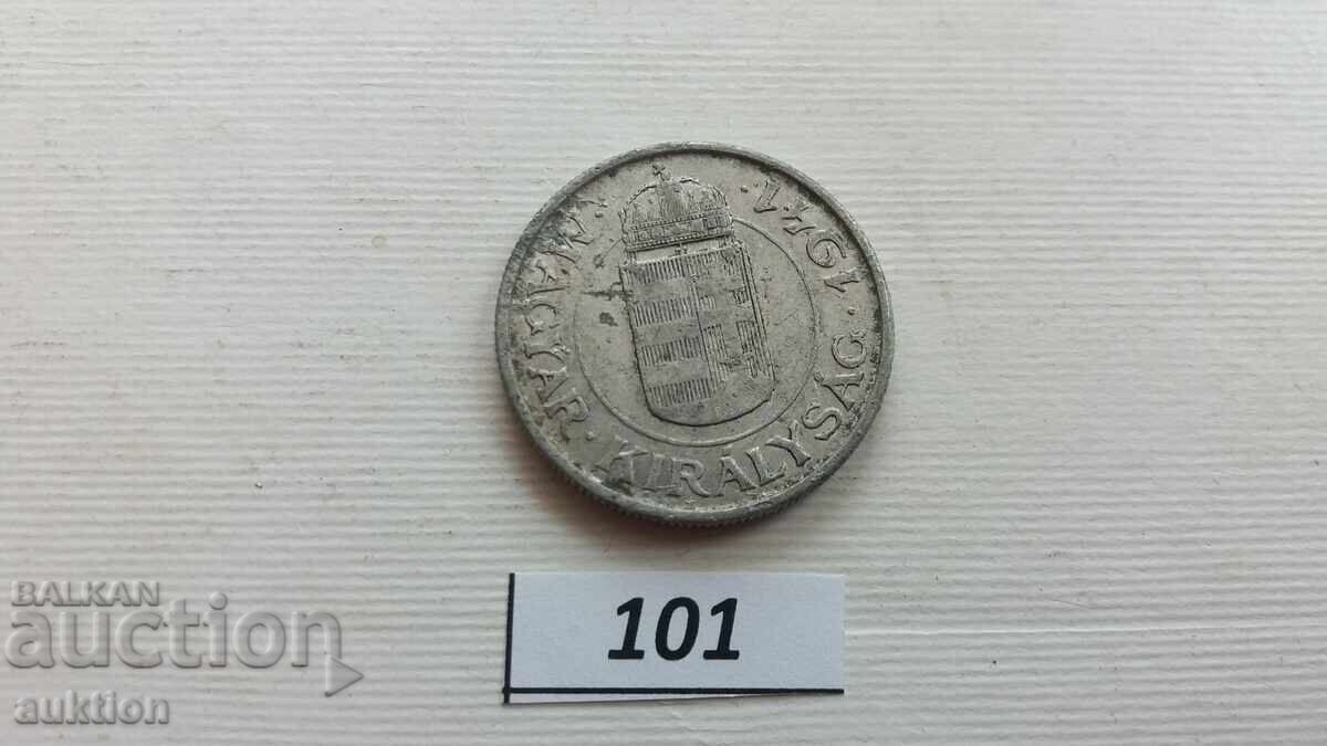 Hungary 2 pengő, 1941 - 6