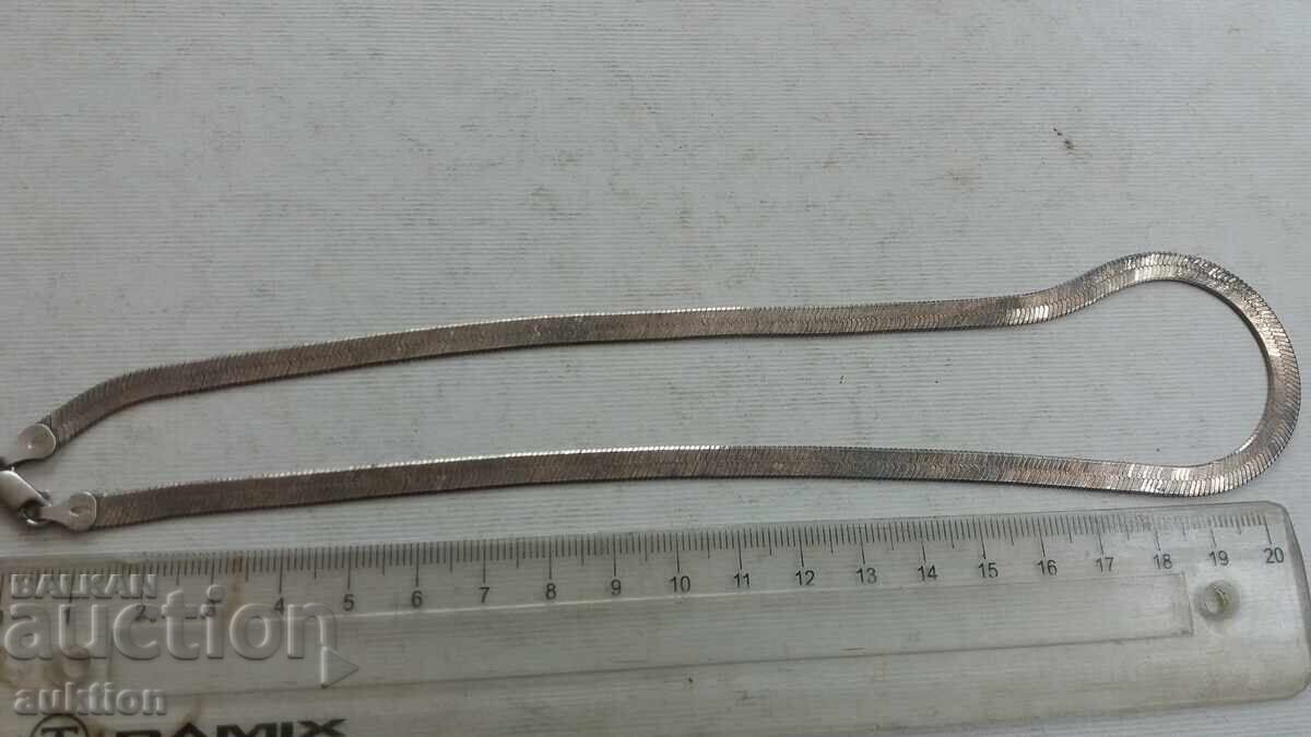 ELEGANT LĂNȚIȘOR DIN ARGINT PENTRU DAME, 13,6 GR. - 0,925 - 5