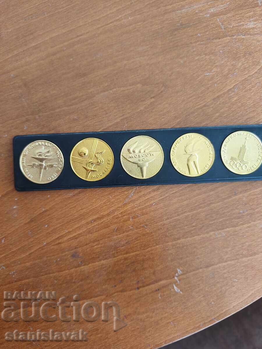 Colecție de plachete Olimpiada Moscova 1980. Ursulețul Mișa cu preț € 80.00 | 156.47 BGN