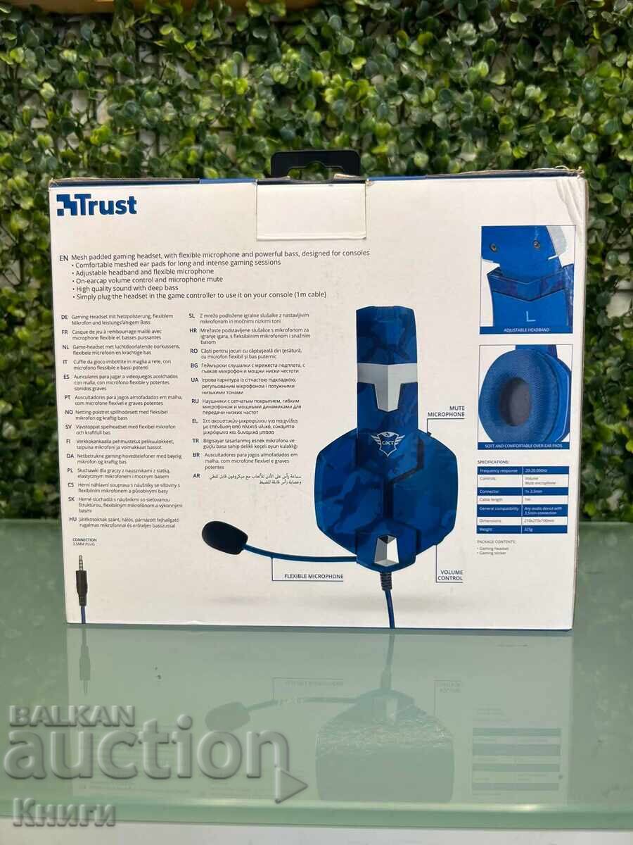 Gaming ακουστικά Trust Carus GXT 322B - καινούργια - 6
