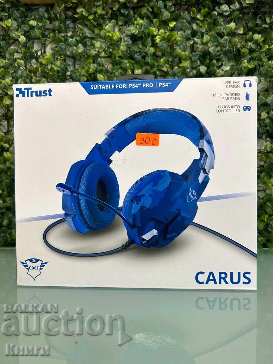 Gaming ακουστικά Trust Carus GXT 322B - καινούργια