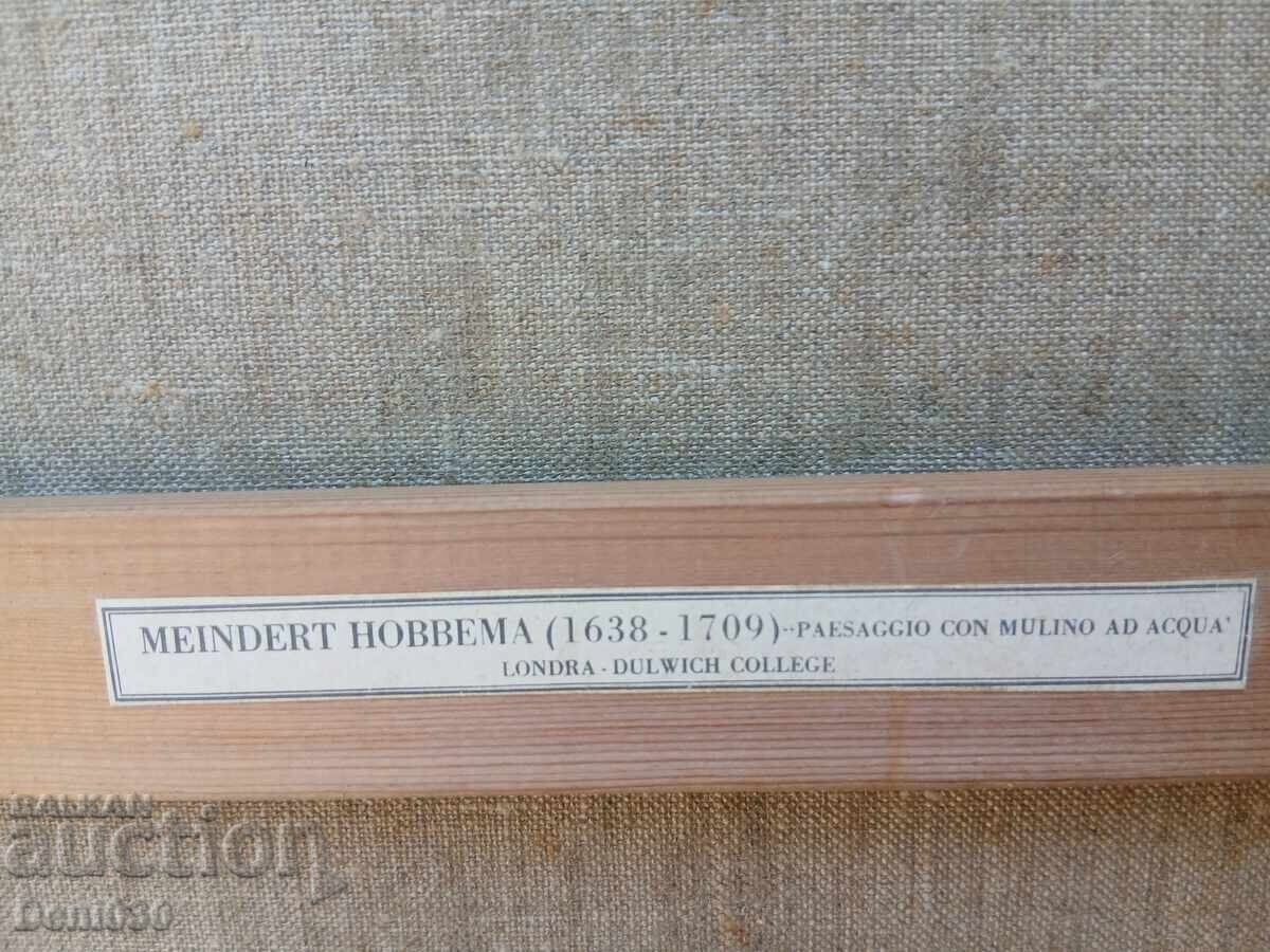 Reproducție foarte veche Meindert Hobbema (1638-1709) - 6
