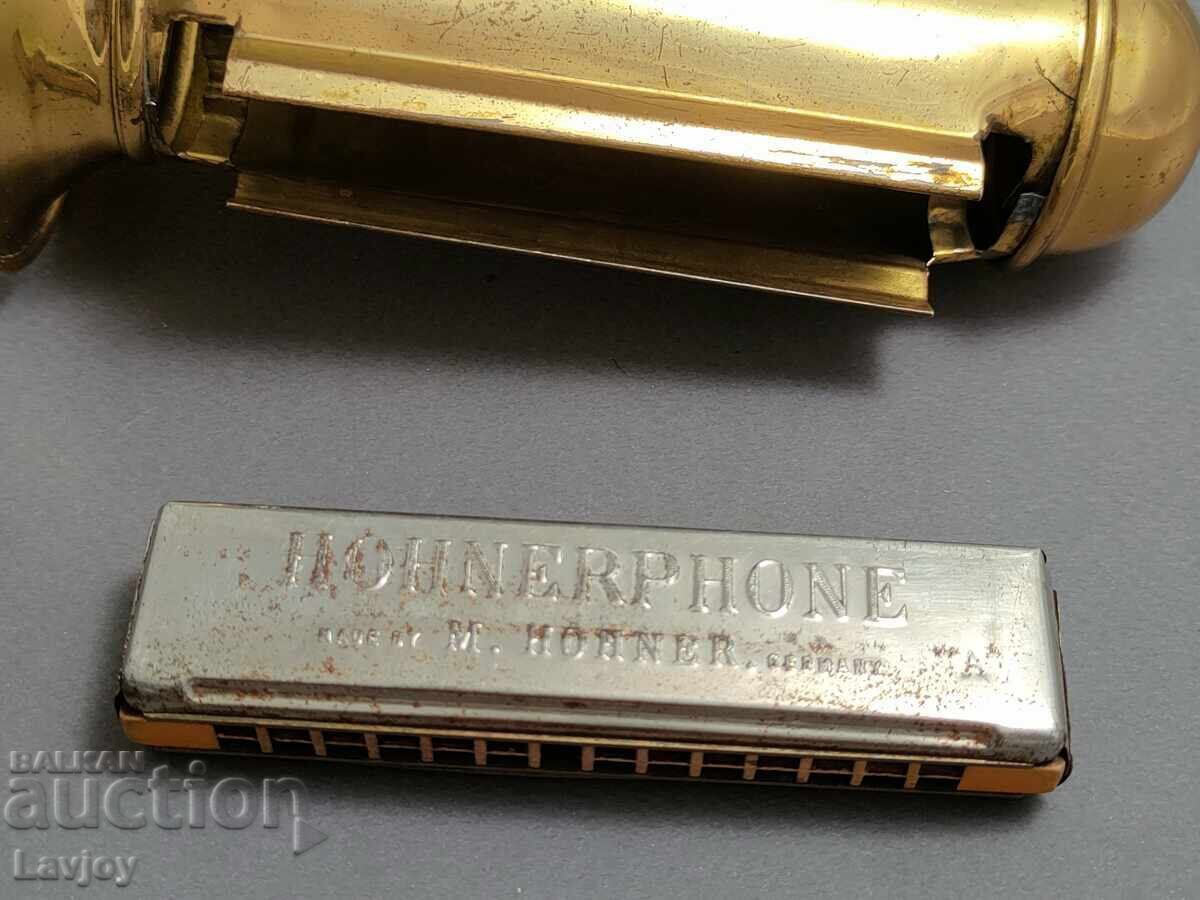 Σπάνια συλλεκτική φυσαρμόνικα Hohnerphone - 5