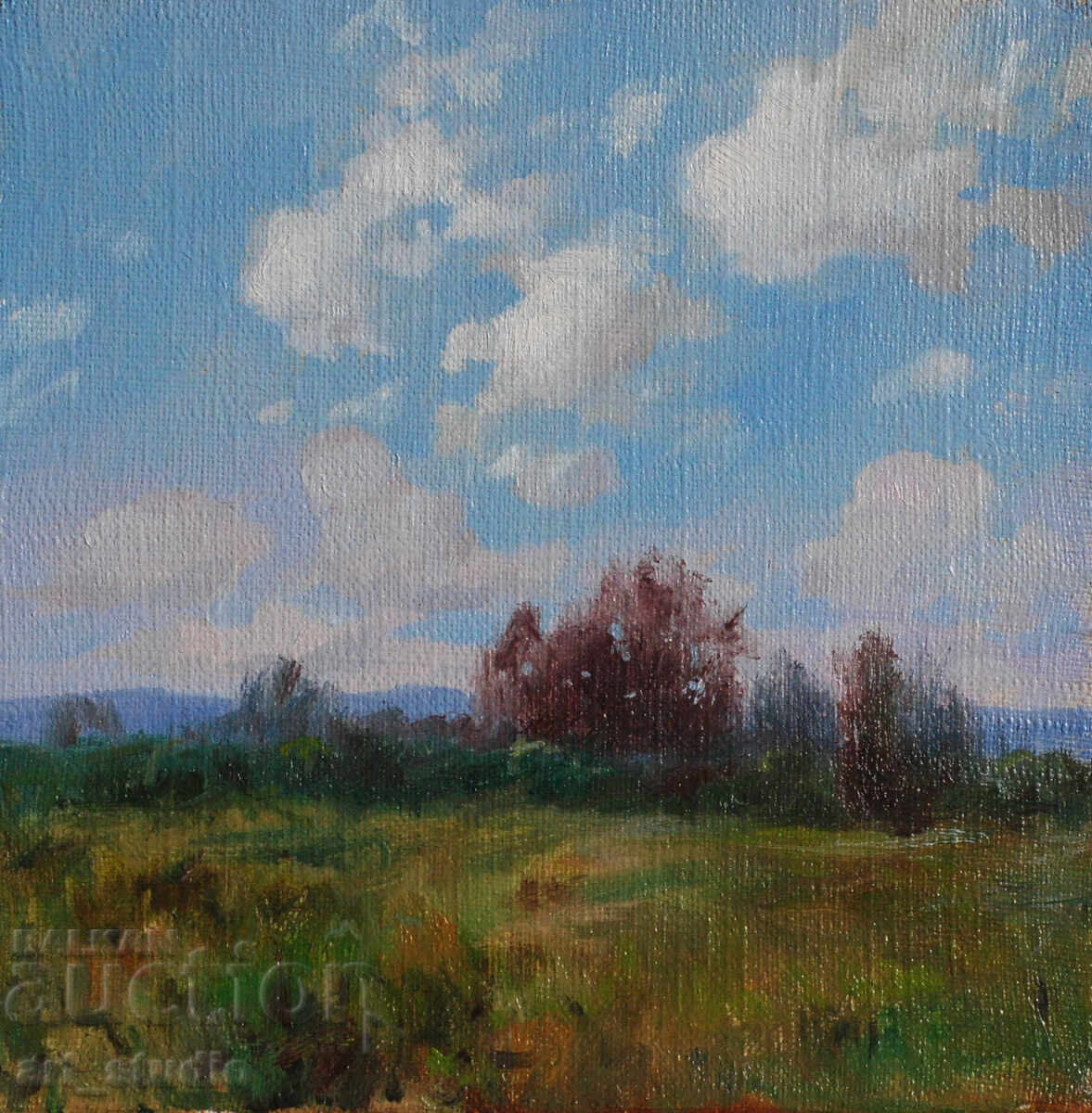 Polish view - oil paints