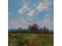 Polish view - oil paints