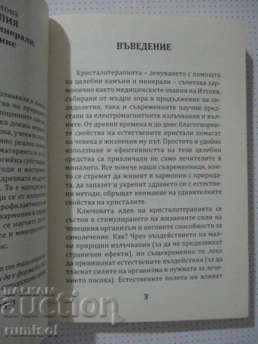 Licitație Cristaloterapie - Anastasia Semionova Licitație Cristaloterapie - Anastasia Semionova