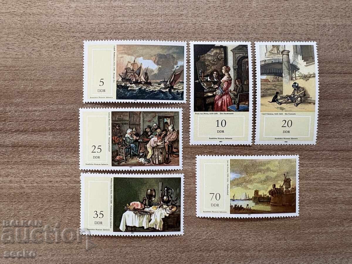 ГДР - Картини (1982) MNH