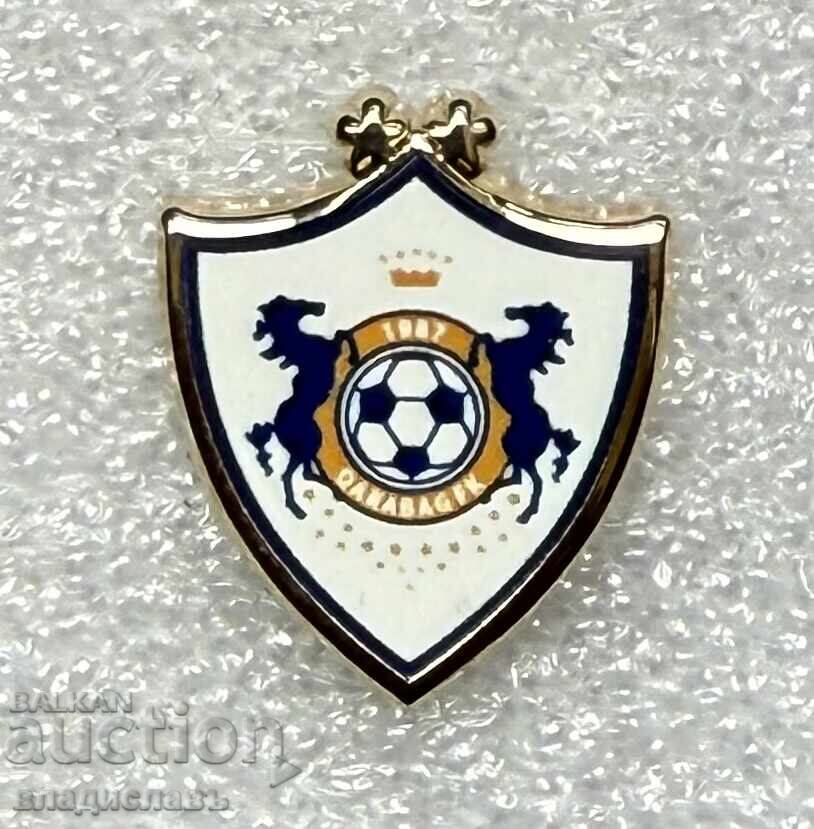 Insignă fotbal Azerbaidjan Clubul de Fotbal QARABAG
