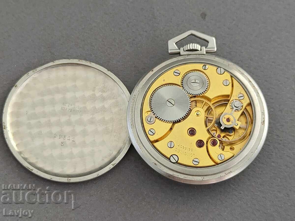 Ceas de buzunar Longines Art Deco - 5