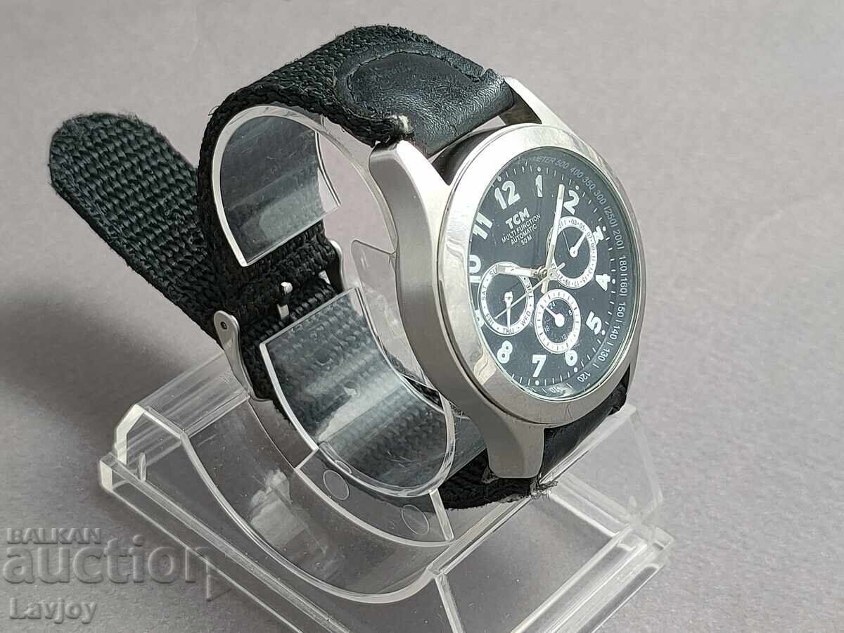 Ceas de mână TCM multifuncțional automatic cu preț € 50.00 | 97.79 BGN Ceas de mână TCM multifuncțional automatic cu preț € 50.00 | 97.79 BGN