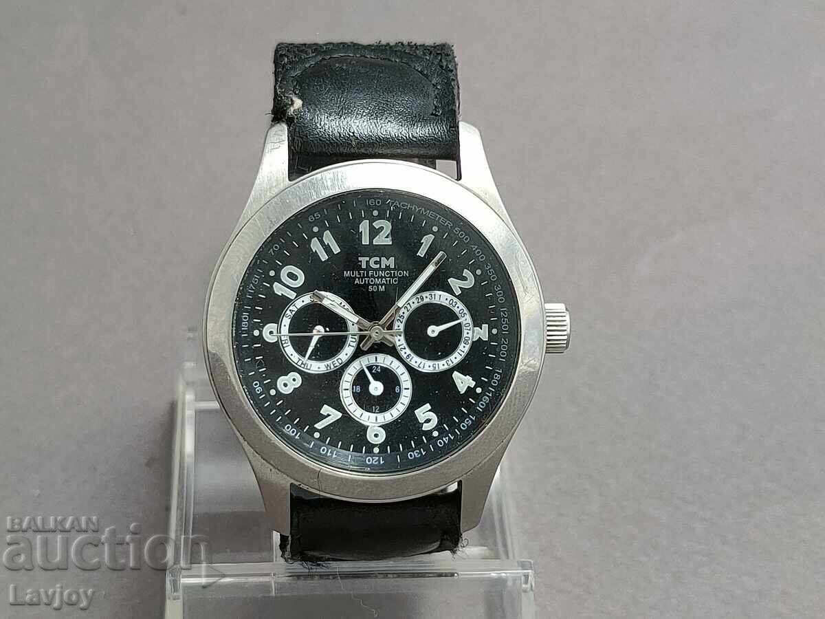Ceas de mână TCM multifuncțional automatic Ceas de mână TCM multifuncțional automatic