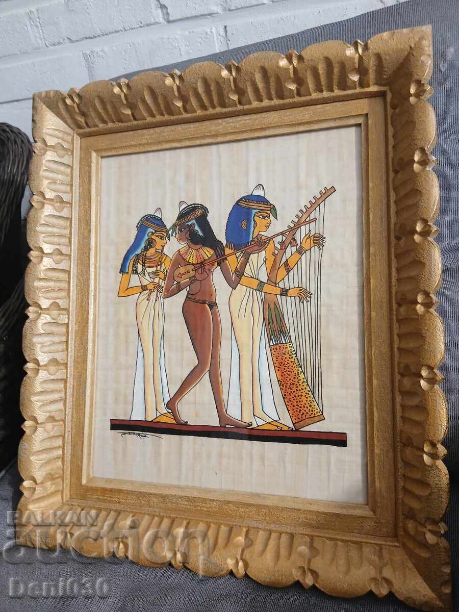 Licitație Decor de perete tablou egiptean Licitație Decor de perete tablou egiptean