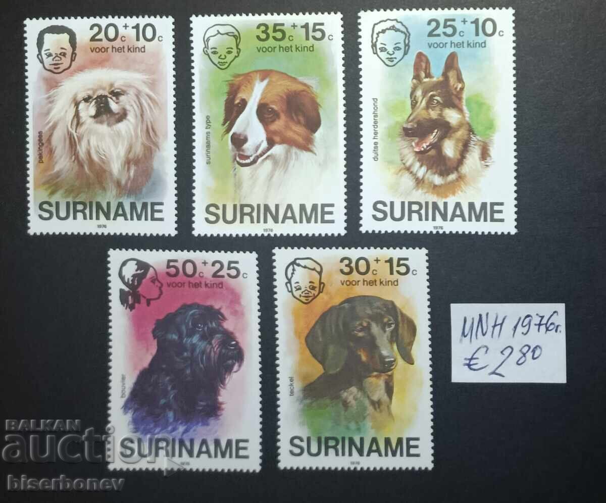 1976 Suriname, mint (clean backs), complete sets