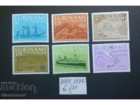 1977 Suriname, mint (clean backs), complete sets