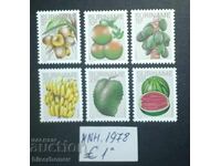 1978 Suriname, mint (clean backs), complete sets