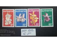 1979 Suriname, mint (clean backs), complete sets