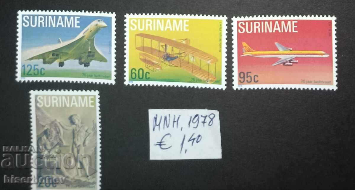 1978 Suriname, mint (clean backs), complete sets