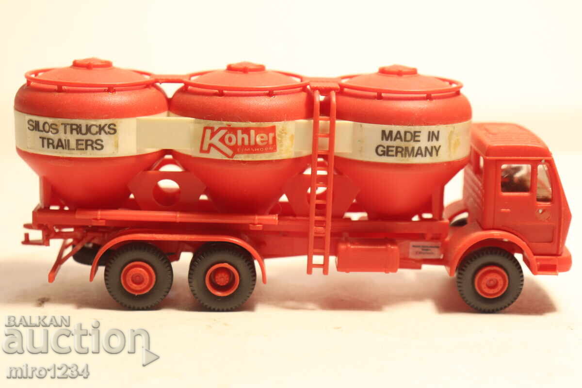 Livrarea H0 1/87 KIBRI MERCEDES BENZ CAMION MODEL MAȘINUȚĂ