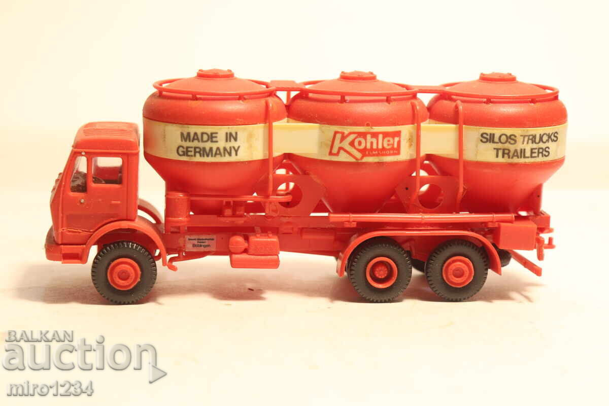 H0 1/87 KIBRI MERCEDES BENZ CAMION MODEL MAȘINUȚĂ