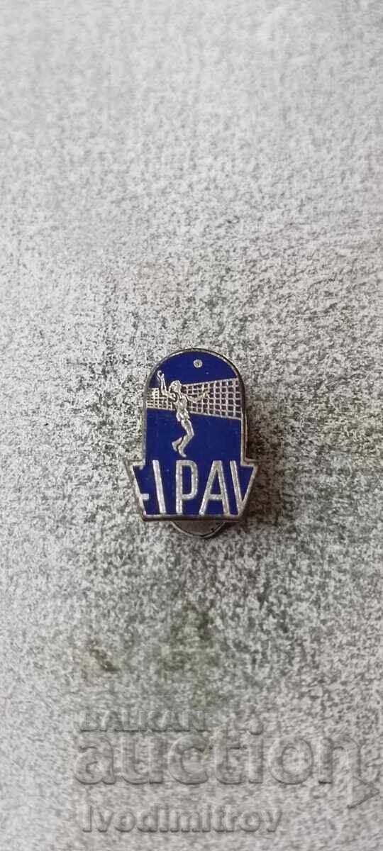 Insignă FIPAV Federația de Volei din Finlanda