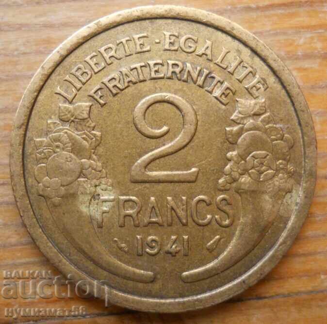 2 franci 1941 - Franta