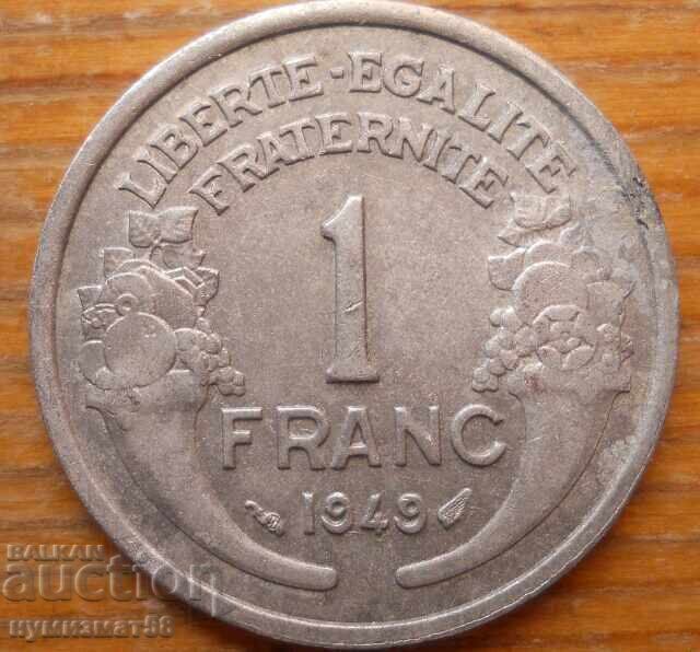 1 franc 1949 - France