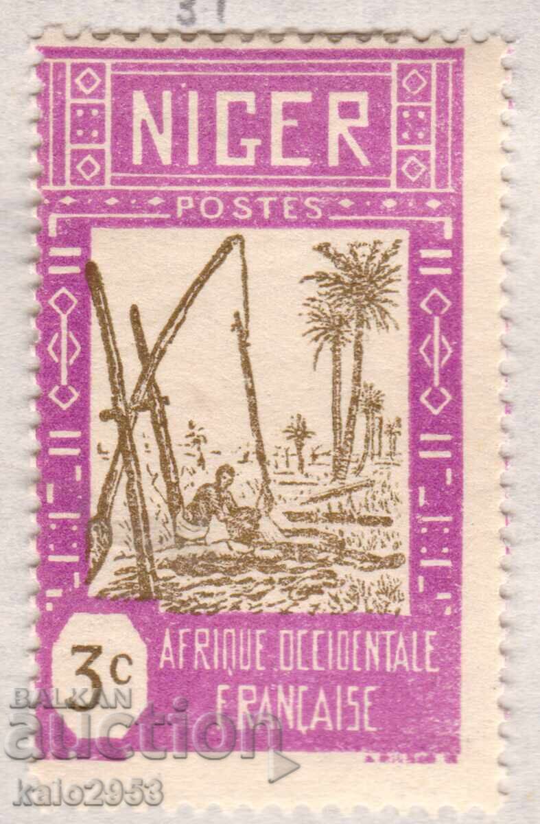 Niger francez-1926-Poștală-Primăvară, MLH