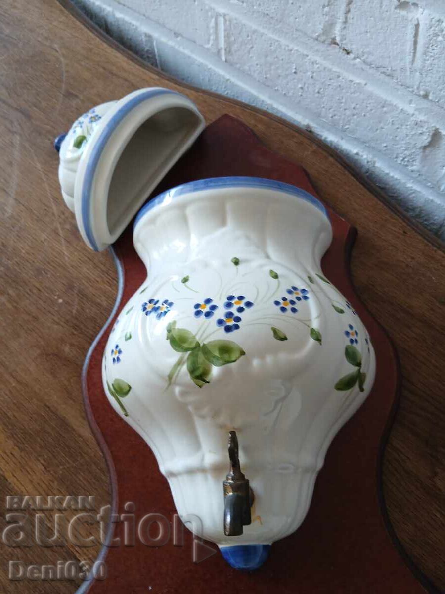 Vintage πορσελάνινος επιτοίχιος νιπτήρας!!! - 5