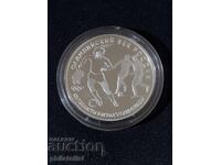 Russia 1993 - 3 Rubles - Olympic Century in Russia - Football No. 2