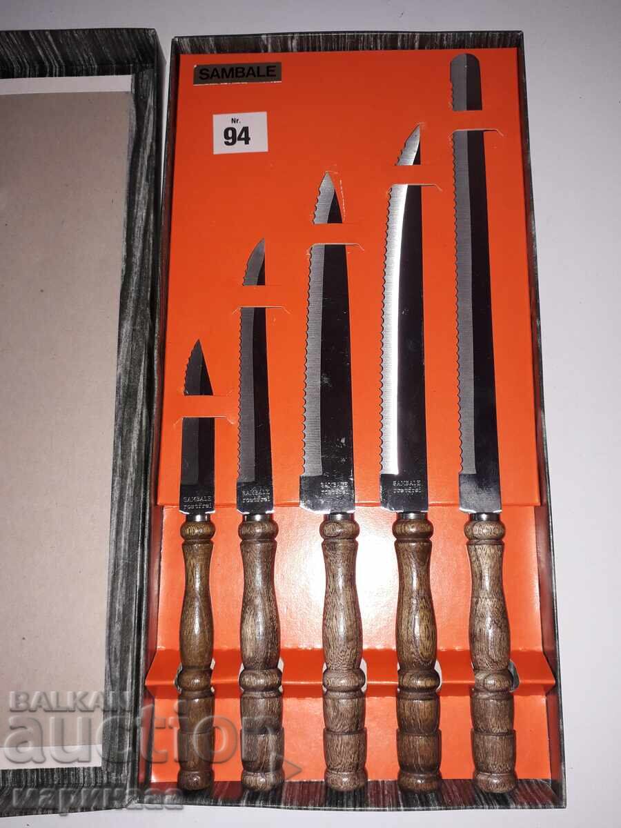 SET CUȚITE ROSTFREI cu preț € 14.00 | 27.38 BGN