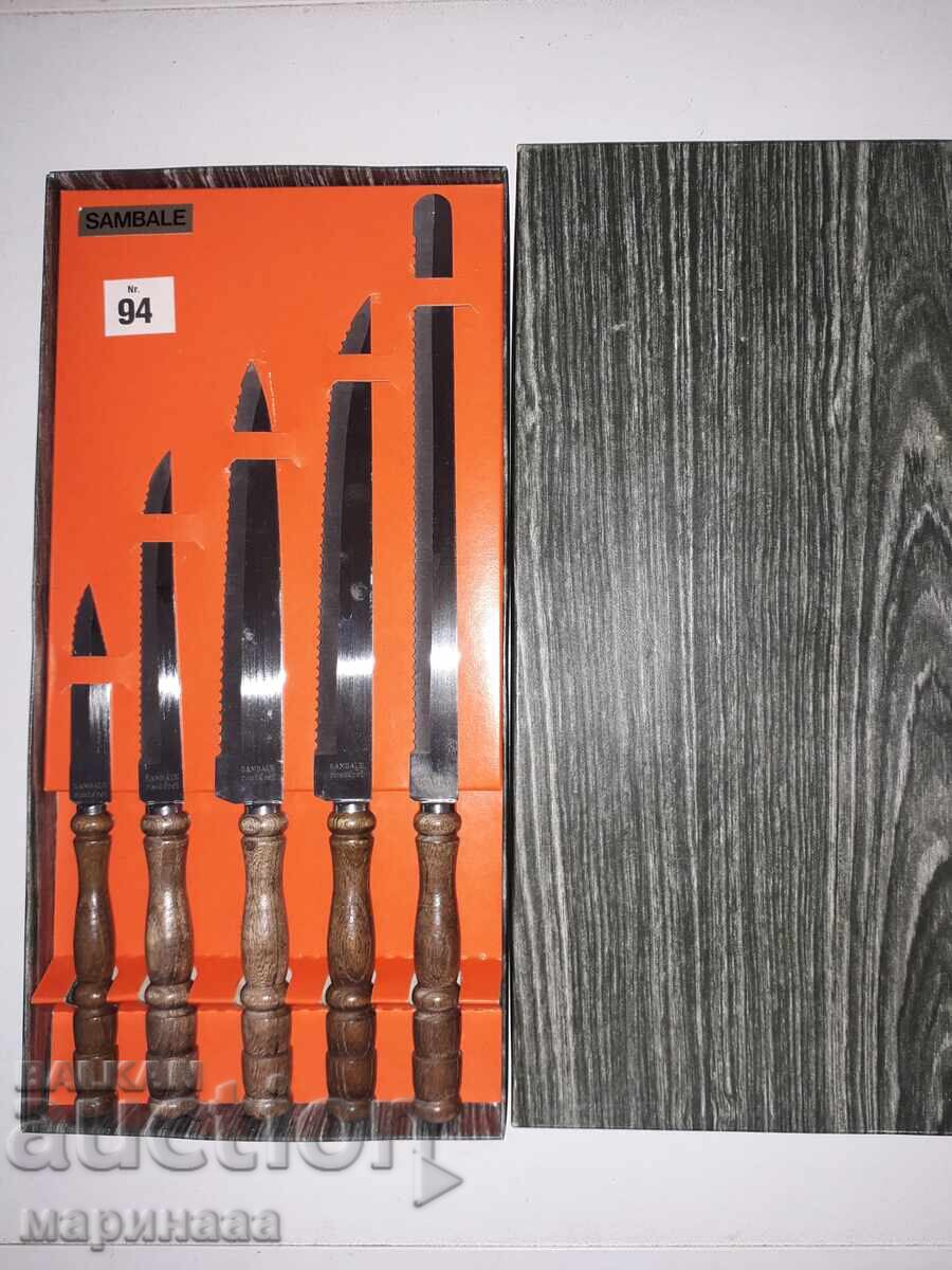 SET CUȚITE ROSTFREI