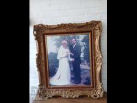 Unique baroque frame