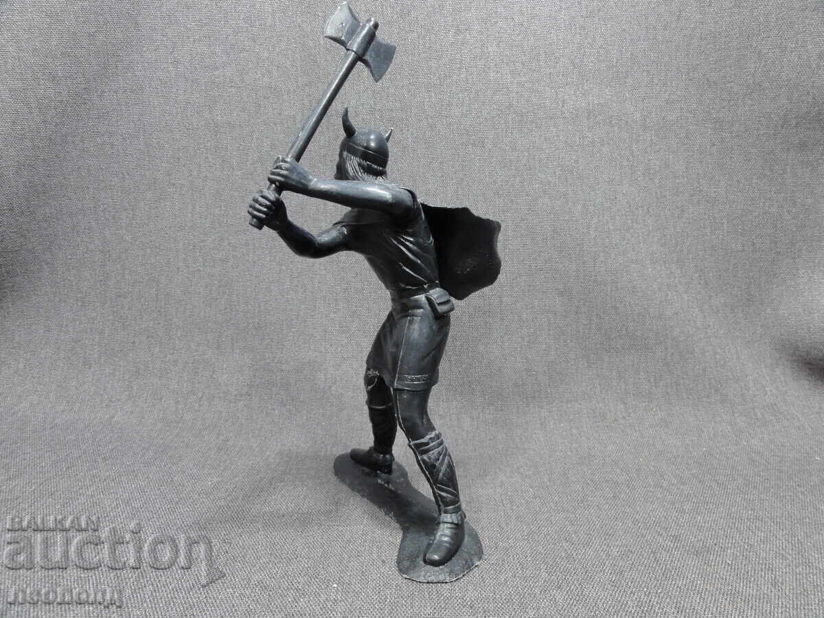 Auction OLD RETRO USSR PLASTIC FIGURE VIKING Auction OLD RETRO USSR PLASTIC FIGURE VIKING
