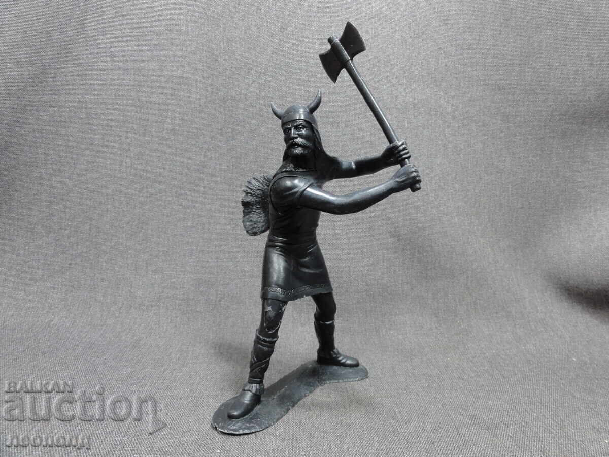 OLD RETRO USSR PLASTIC FIGURE VIKING OLD RETRO USSR PLASTIC FIGURE VIKING