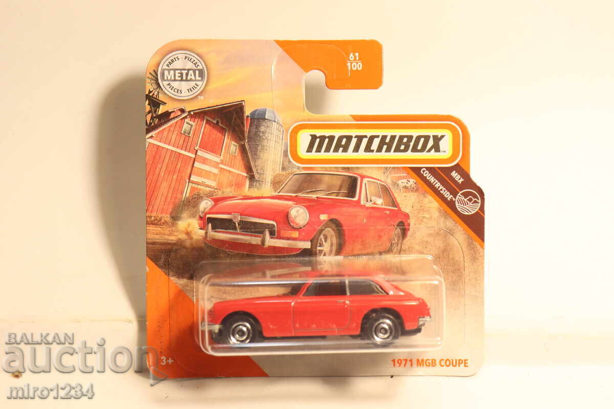 1/64 MATCHBOX MGB COUPE ΜΟΝΤΕΛΟ ΑΥΤΟΚΙΝΗΤΑΚΙ ΠΑΙΧΝΙΔΙ