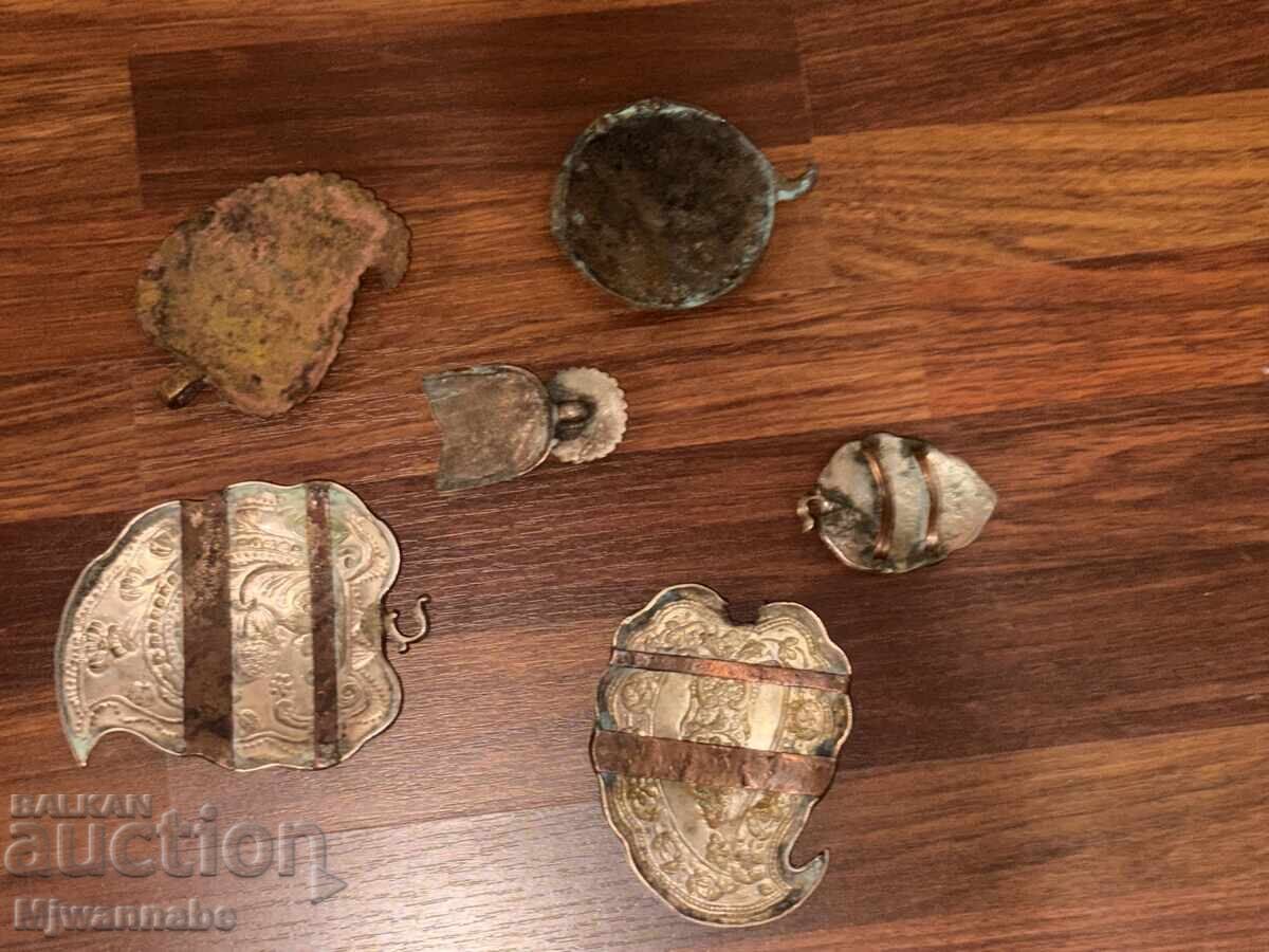 Păfti individuale bronz și argint 5 bucăți cu preț € 100.00 | 195.58 BGN